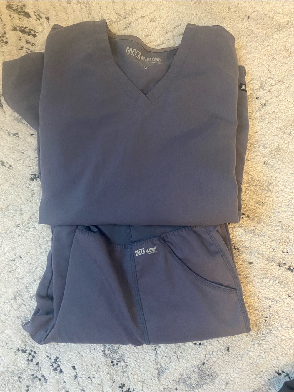 Grey's Anatomy Women's Scrub Set in Slate Gray